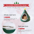 Cat Tent Cave Christmas Tree House Bed comodo
